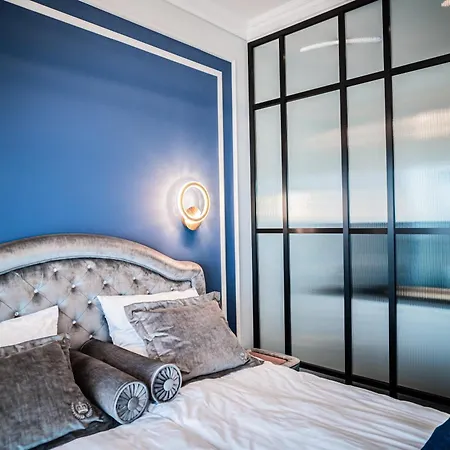 דירה Hanza Tower 14th Floor Cityview, Balcony, Sauna, Pool, Jacuzzi שצ'צ'ין