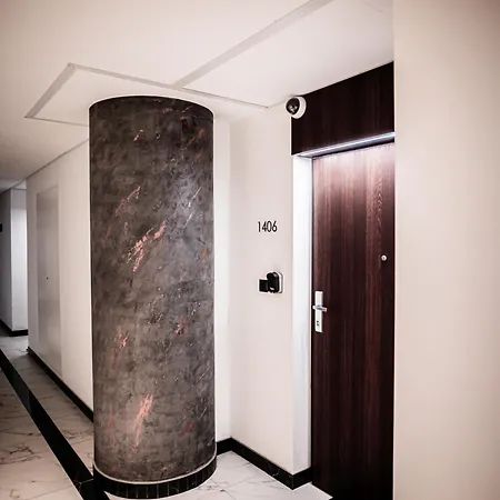 Hanza Tower 14th Floor Cityview, Balcony, Sauna, Pool, Jacuzzi Apartment