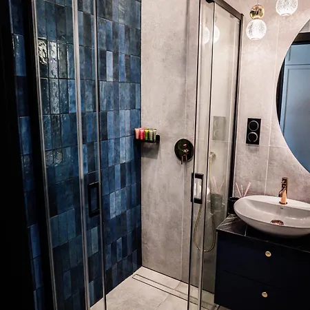 Hanza Tower 14th Floor Cityview, Balcony, Sauna, Pool, Jacuzzi Apartment Szczecin