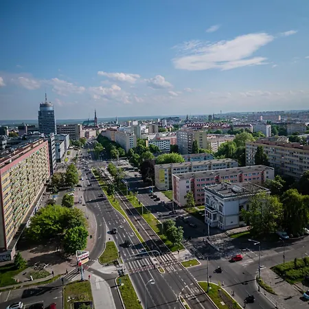Apartment Hanza Tower 14th Floor Cityview, Balcony, Sauna, Pool, Jacuzzi Szczecin