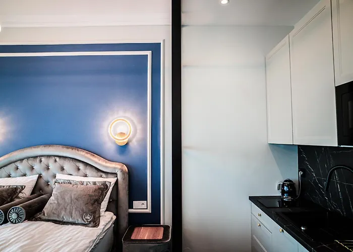 Hanza Tower 14th Floor Cityview, Balcony, Sauna, Pool, Jacuzzi Апартаменти Щецин