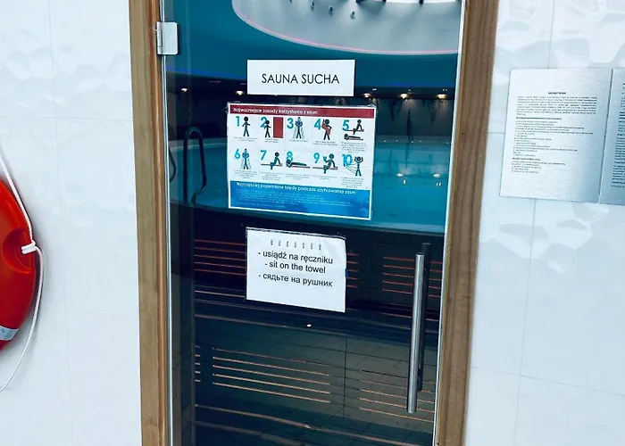 Hanza Tower 14th Floor Cityview, Balcony, Sauna, Pool, Jacuzzi Apartman *