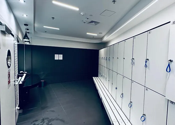 Hanza Tower 14th Floor Cityview, Balcony, Sauna, Pool, Jacuzzi Apartman