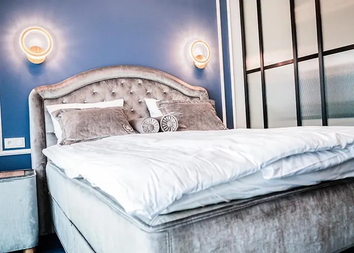 Apartman Hanza Tower 14th Floor Cityview, Balcony, Sauna, Pool, Jacuzzi