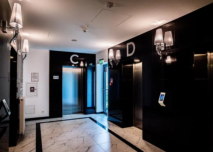 Hanza Tower 14th Floor Cityview, Balcony, Sauna, Pool, Jacuzzi Szczecin