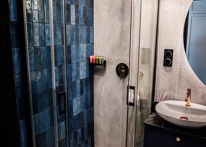 Hanza Tower 14th Floor Cityview, Balcony, Sauna, Pool, Jacuzzi Apartman Szczecin